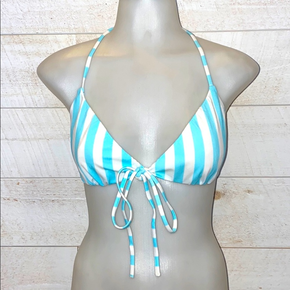 Calzedonia Cobey Striped String Bikini Top
